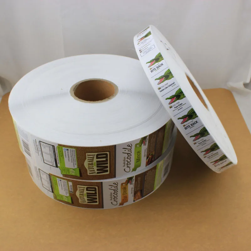 Millions sale high temperature barcode labels ,printer for aluminum label sticker roll vinyl sticker label printing