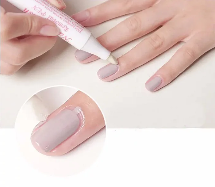 High quality Acetone Nail Art Polish Pen UV gel Nail Polish Remove Pen