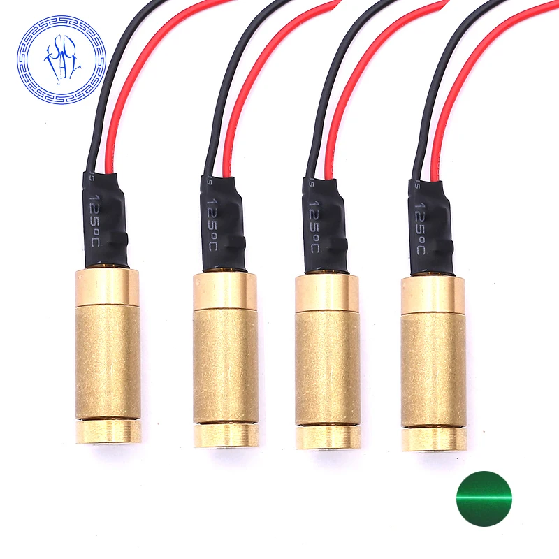 Industry 532nm Line Module Head 5mw Green Laser Diode