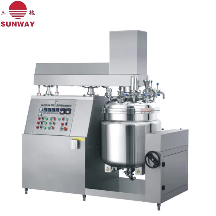 200L Vacuum Emulsifying Homogenizer Mixer For Cosmetic