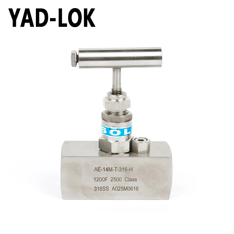 YAD-LOK Super September Best Low Price High Pressure 1/4 Stainless Needle Valve