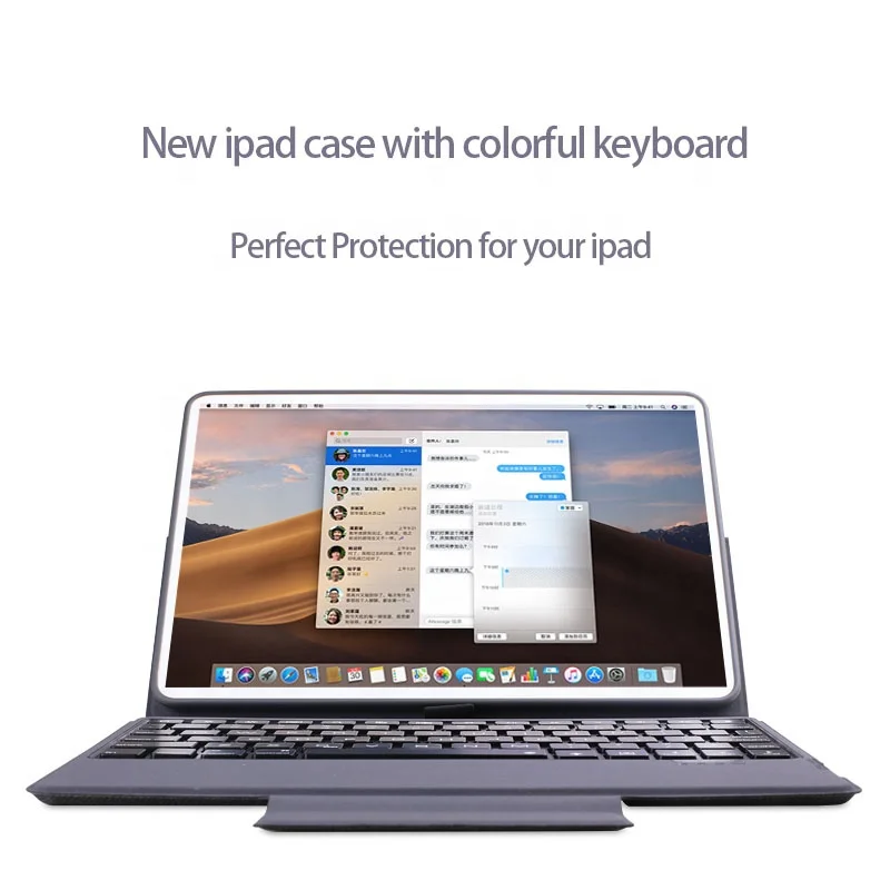 
For Bluetooth keyboard case for ipad air 2 for ipad air case cover 