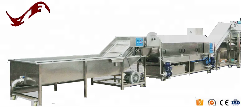 
Fully Automatic Vegetable and Fruit Washing machine for hot sale 