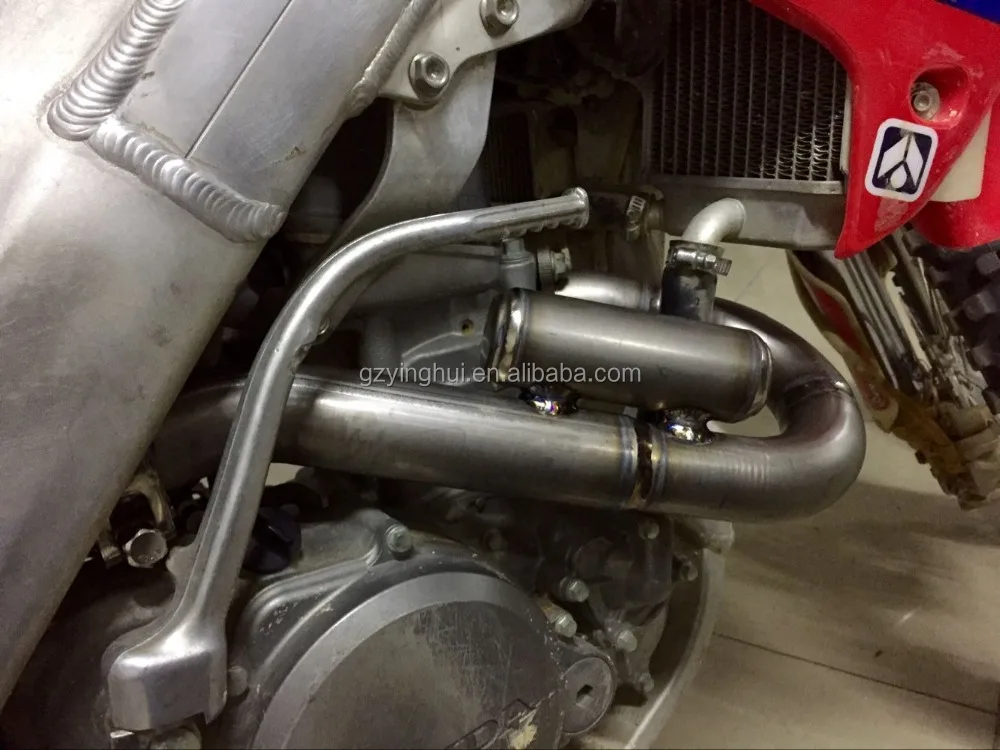 Titanium performance exhaust system for motorcycle CRF250/450 2013
