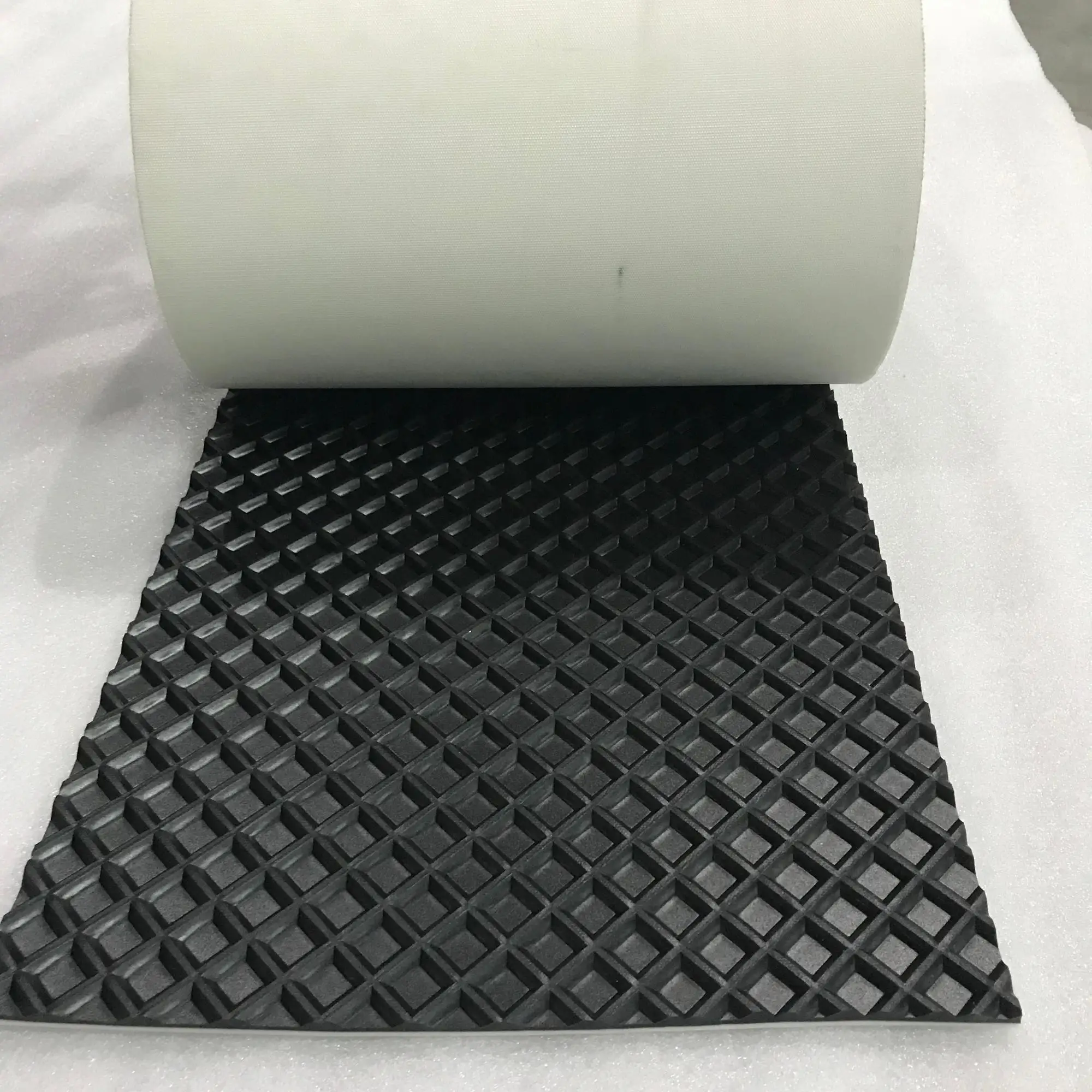 Low noise Anti-aging Customized PVC sander conveyor belt for wood industry