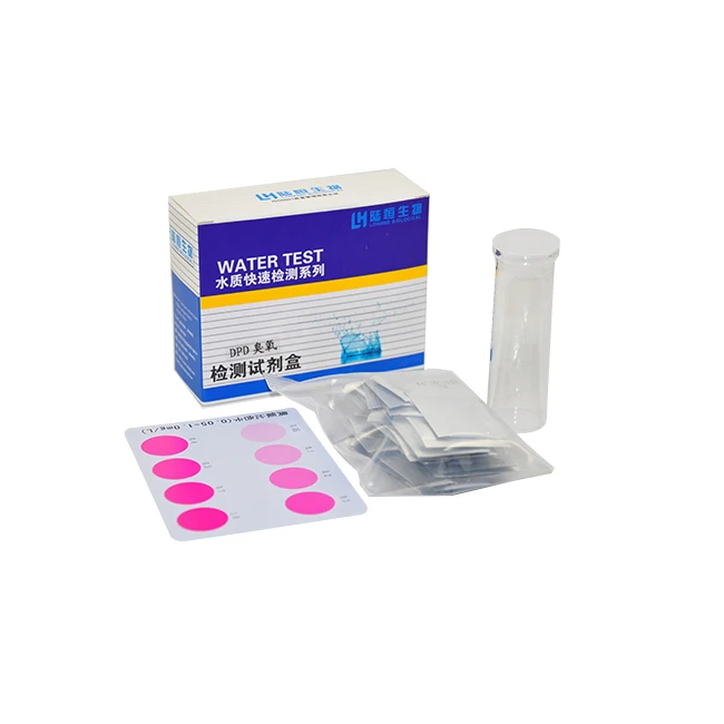 Hot sale lab 50tests Ozone Test kit