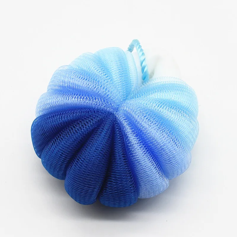 2022 bathroom supplies accessories flower mesh / net bath shower sponge ball manufacture