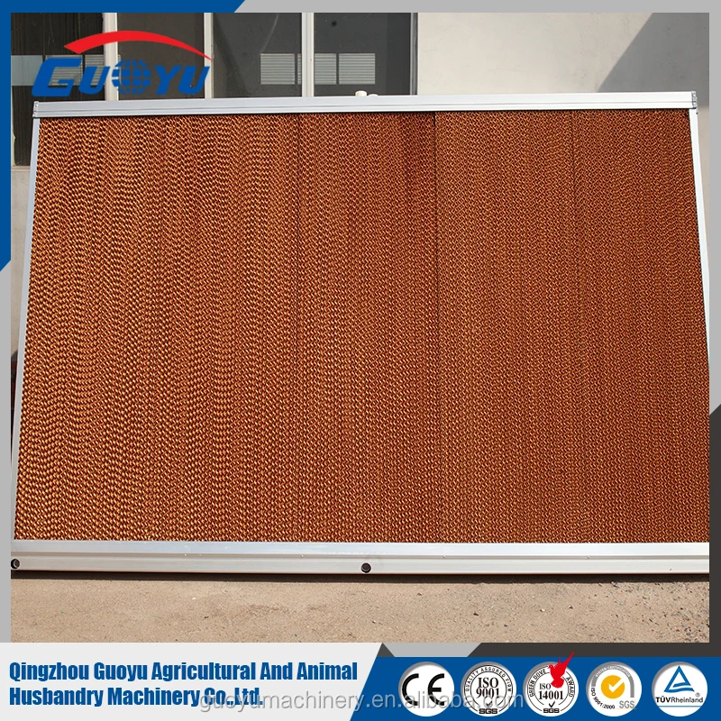 Wet Curtain Cooling System/Greenhouse Evaporative Cooling Pad/Cooling Pad