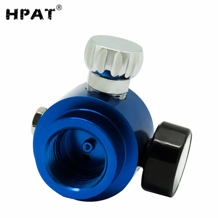 Цилиндр для пейнтбола 0-150psi, регулируемый регулятор давления воздуха, синий