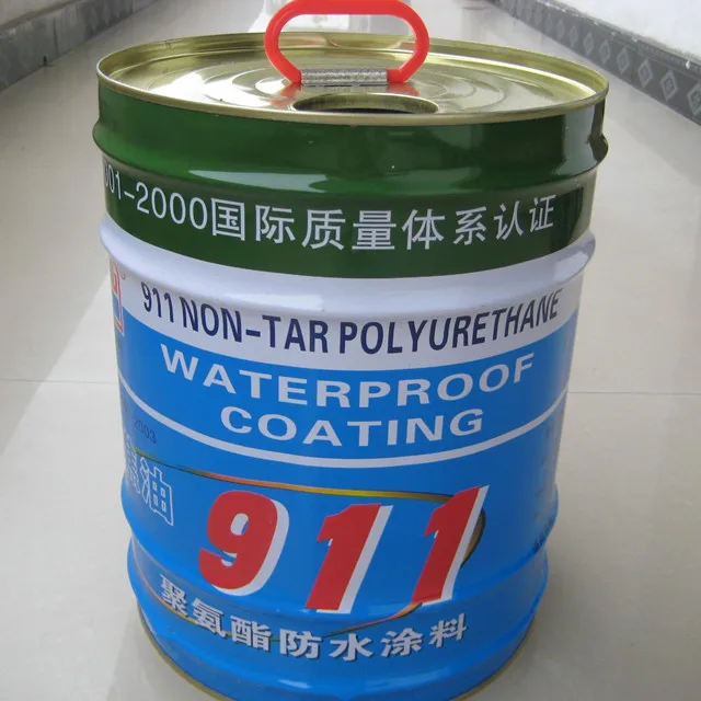 Water Based Elastic Polyurethane Roofing Waterproof Coating