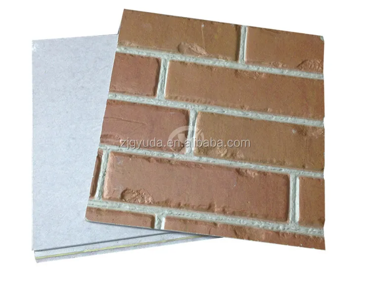 Fireproof and Antibacterial Fiber Cement Ceramic Brick Siding Composite Panels Product
