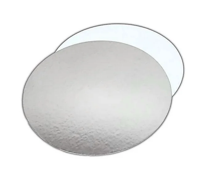 Тисненая алюминиевая фольга, Серебряный толстый барабан для торта, доска из золотой фольги