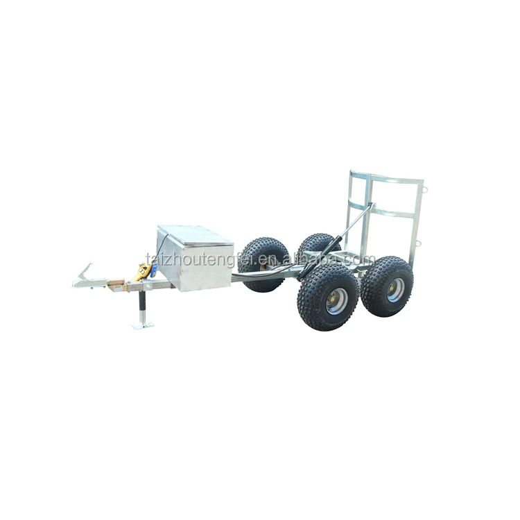 China factory custom small size outdoor car trailers cargo utility motorcycle trailers