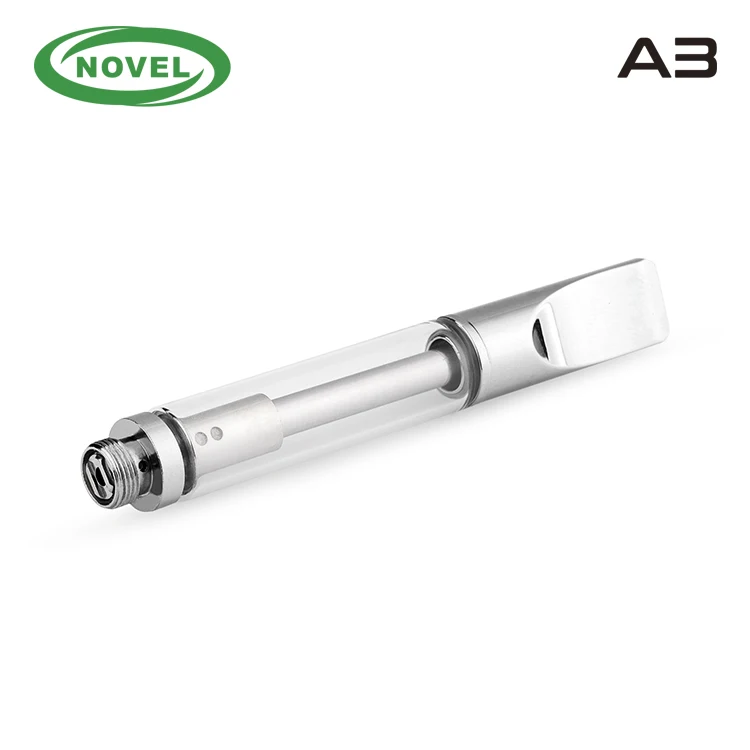 .5ml 1ml gold cbd oil glass atomizer A3 vape cartridge
