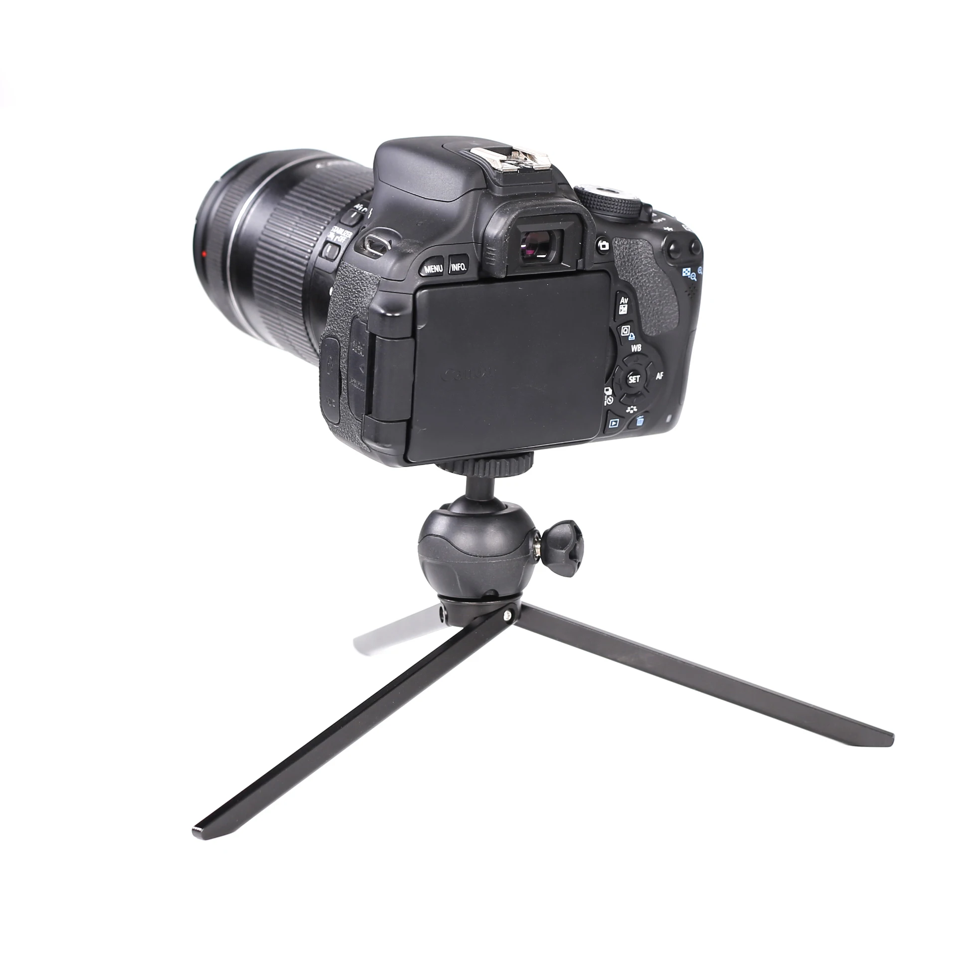 XILETU B-26+XJ-A 1/4 in Screw With Phone Holder For Canon Nikon DSLR& Mirrorless Camera Smartphone  Mini Ball Head Tripod Head