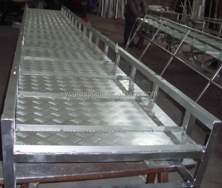 Marine Aluminium Gangplank Step Ladder