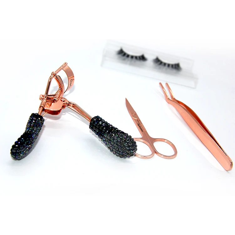 new premium eyelash extension tweezers