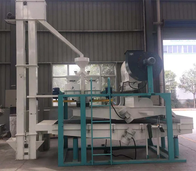 1T/H grain and buckwheat cleaning and grading machine grain grading and color sorting machine