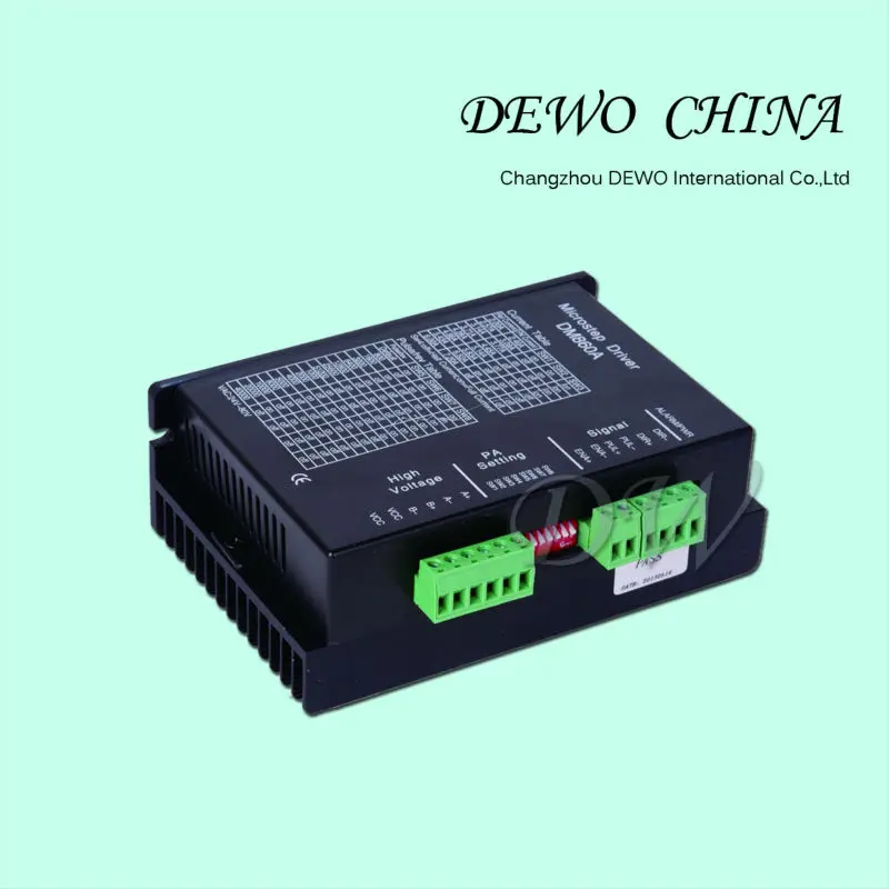 Nema 34 шагового Двигателя драйвер DM860A 7.8A 256micsteps 24-80VDC ЧПУ Kit24-80VDC