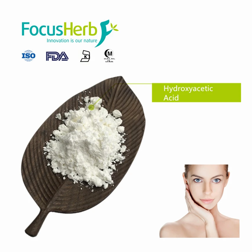 
Free Sample 99% Glycolic Acid , Hydroxyacetic Acid 