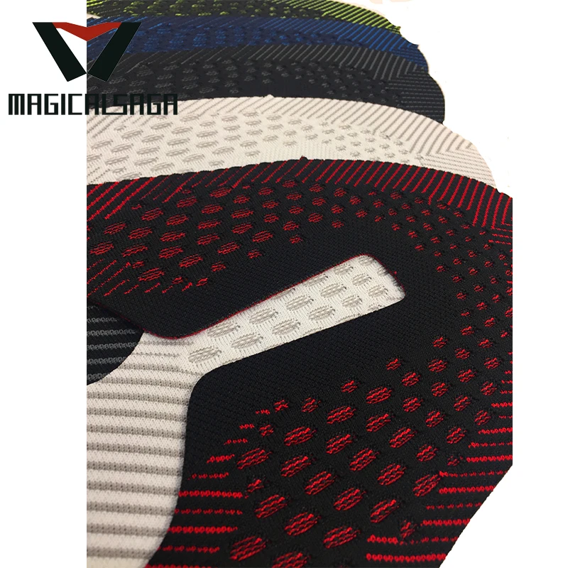 Лидер продаж, вязаные беговые кроссовки, мужская спортивная обувь, верхняя