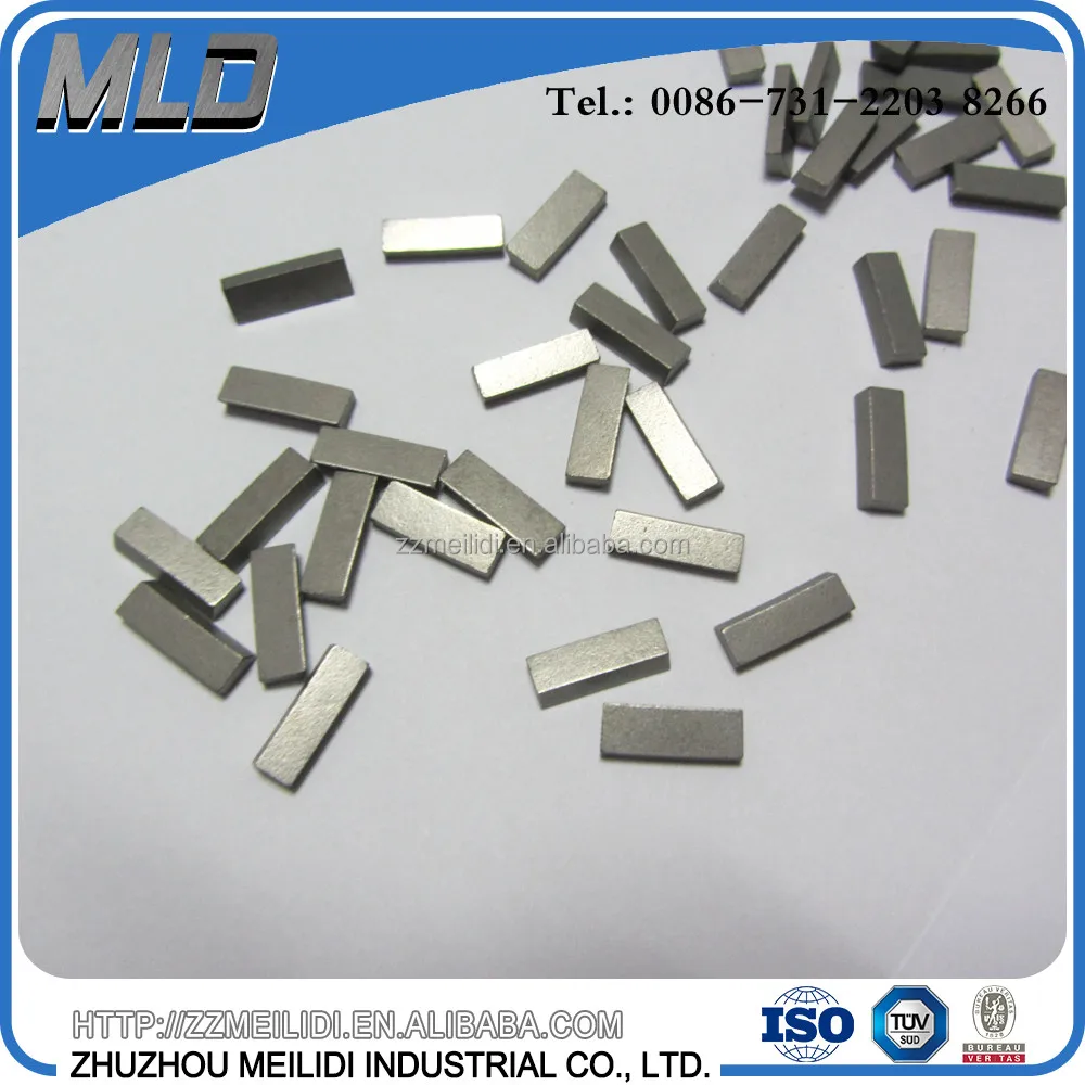 YG6 Replacing Tungsten Carbide Saw Blade Cobalt Chrome Alloy Woodcutting Saw Tips