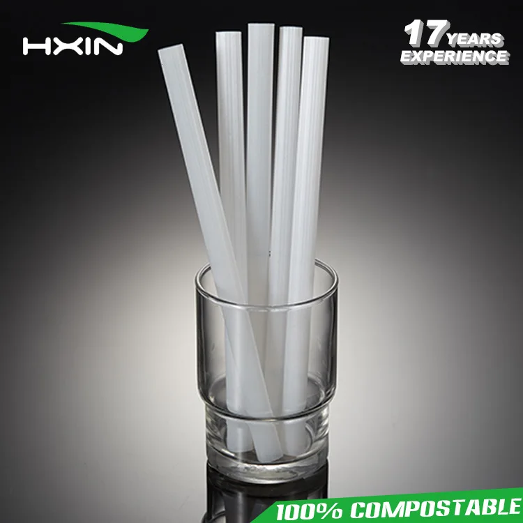 hot selling item pla compostable disposable drinking plastic straw