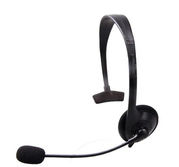 Cheap wired mono gaming mic headset single side gaming headphone for xbox  one PS4