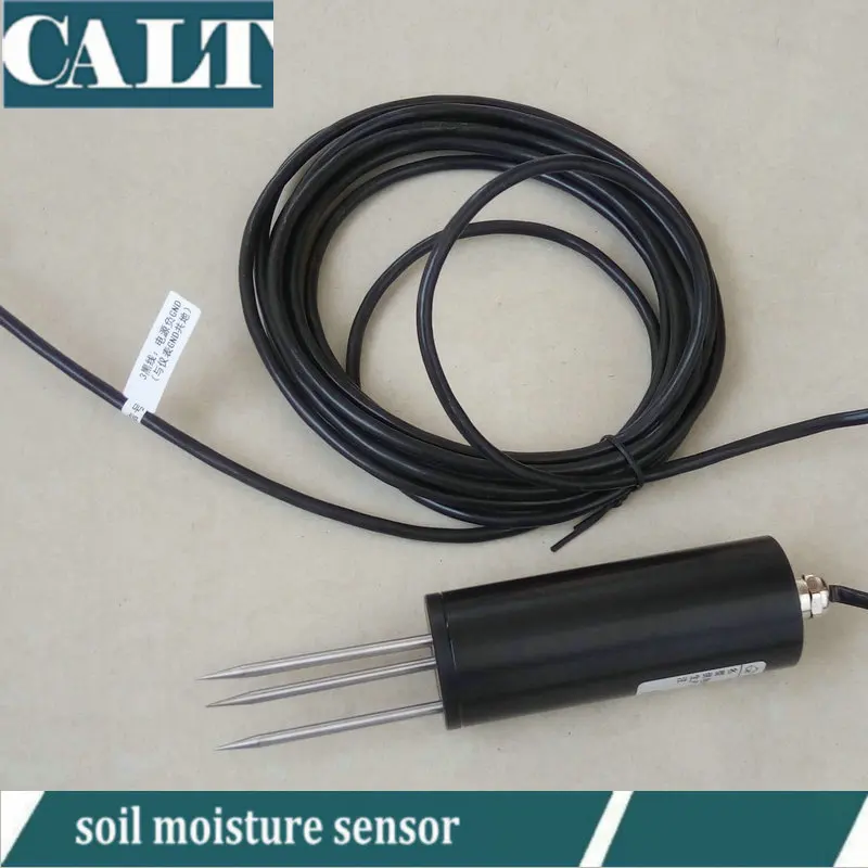 high sensitivity 5V DC RS485 RS232 4-20mA 0-100%RH soil Water content measurement instruments Soil moisture sensor