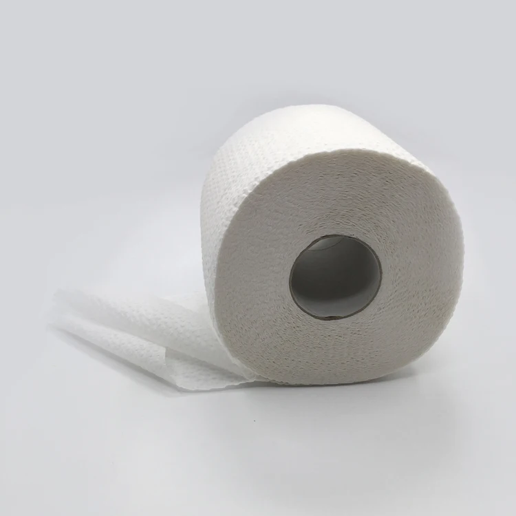 100% Virgin Pulp toilet papers rolls bathroom tissue Custom Pattern Bathroom Roll with cheap price