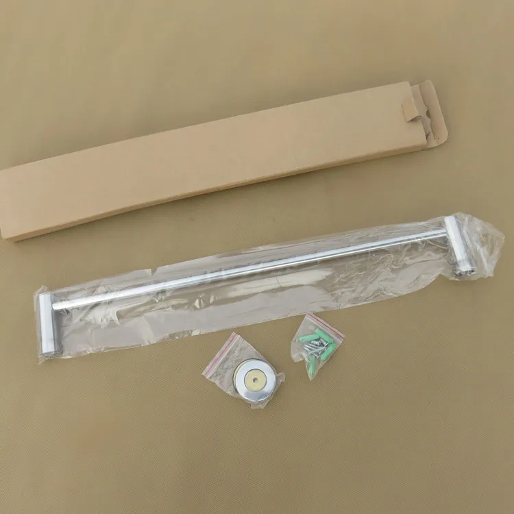 Ванная комната одно Полотенце Бар настенное крепление 18 дюйма из нержавеющей стали матовая