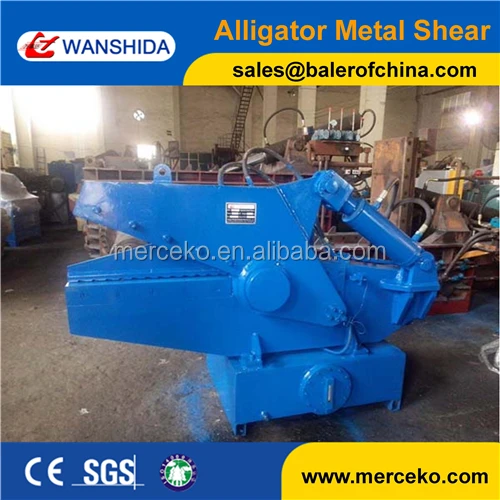 Q43-1000 автоматическая гидравлическая машина для резки металлолома Аллигатор ножничное оборудование продажи