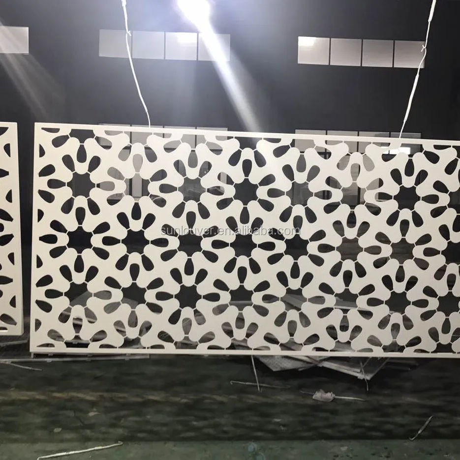  CNC алюминиевая декоративная настенная панель для металлических занавесных стен и