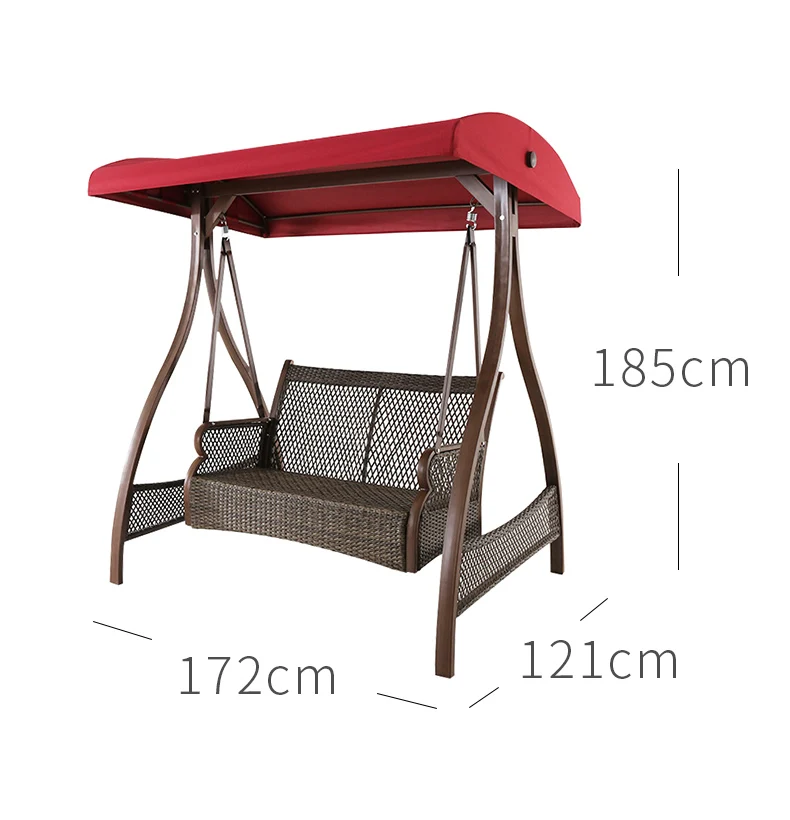 outdoor furniture High quality garden patio swing patio wrought iron patio swing
