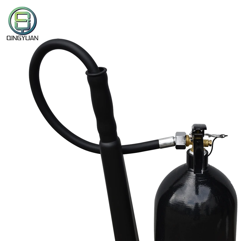 
portable fire extinguisher bottle gas cylinder co2 fire extinguisher cylinder empty cylinder fire stop extinguisher 