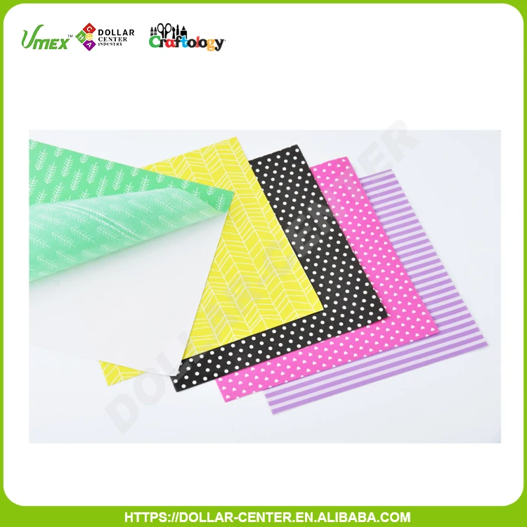 2017 hot assorted design custom washi paper sheet within any patterns design