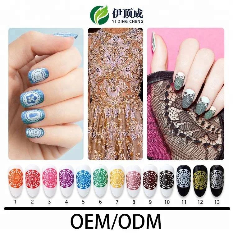 Hot sale factory supplier OEM ODM available nail paint transfer foil uv stamping gel