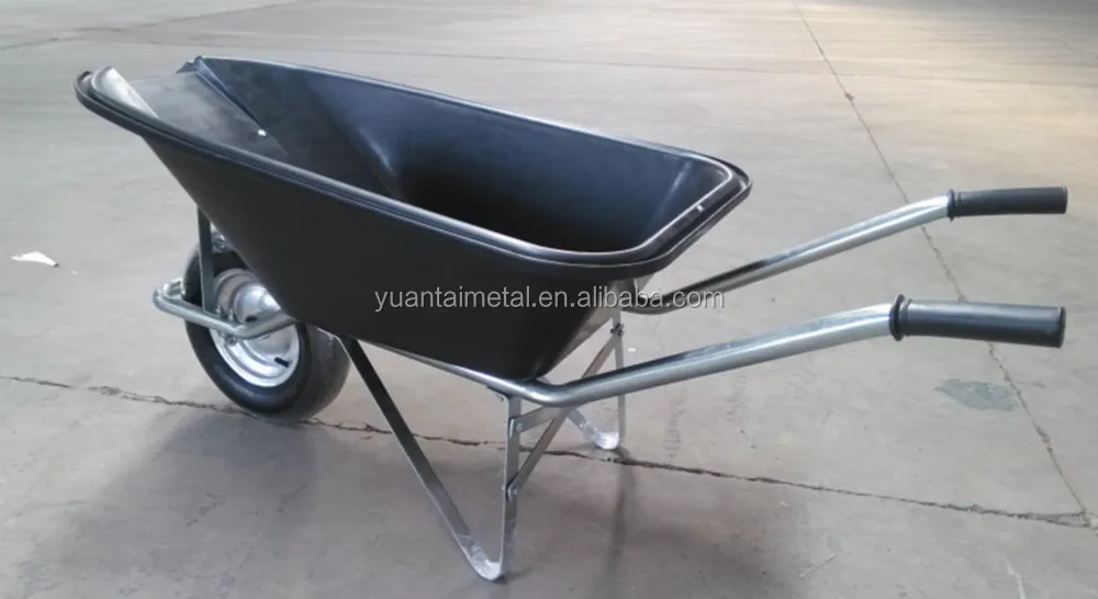 High quality Plastic PP tray wheel barrow manufacture WB5600
