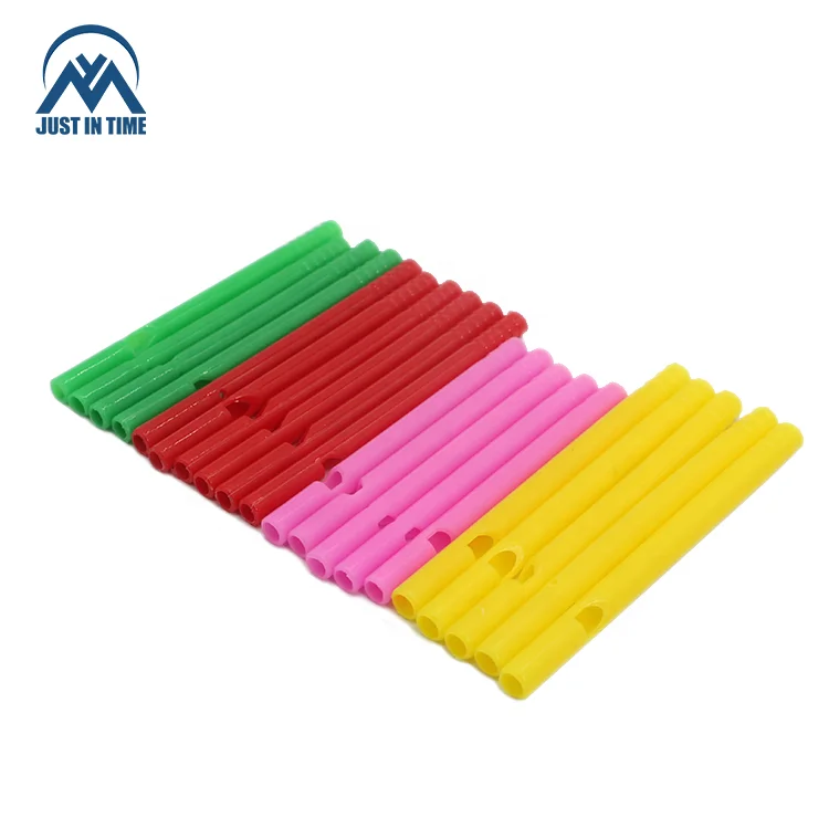 Cheap price high quality multiple colors plastic whistle lollipop glow sticks