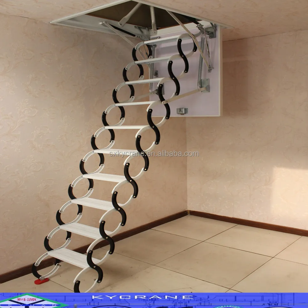 
deluxe electric attic loft ladders for household 