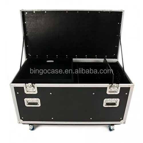 Large Capacity Road Trunk Flight Case with Divides and Tray