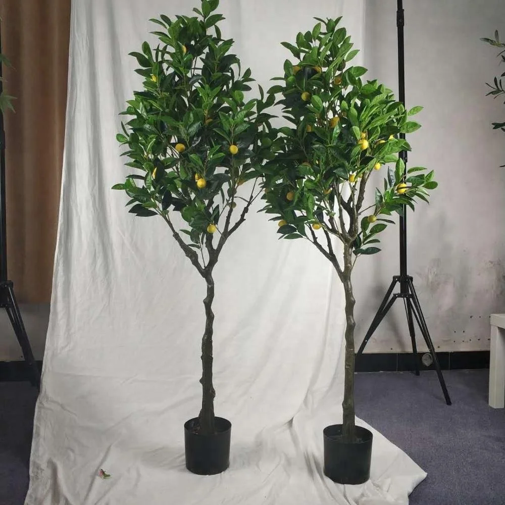 New design artificial lemon tree olive tree fake fruit tree