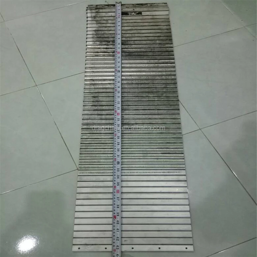 rolling curtain shield steel machine shield cover guide cnc