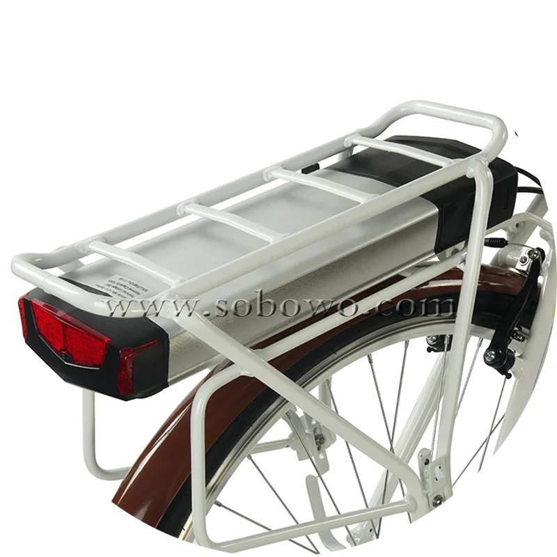 S26 brushless dc motor 18650 battery long range electric bicycle