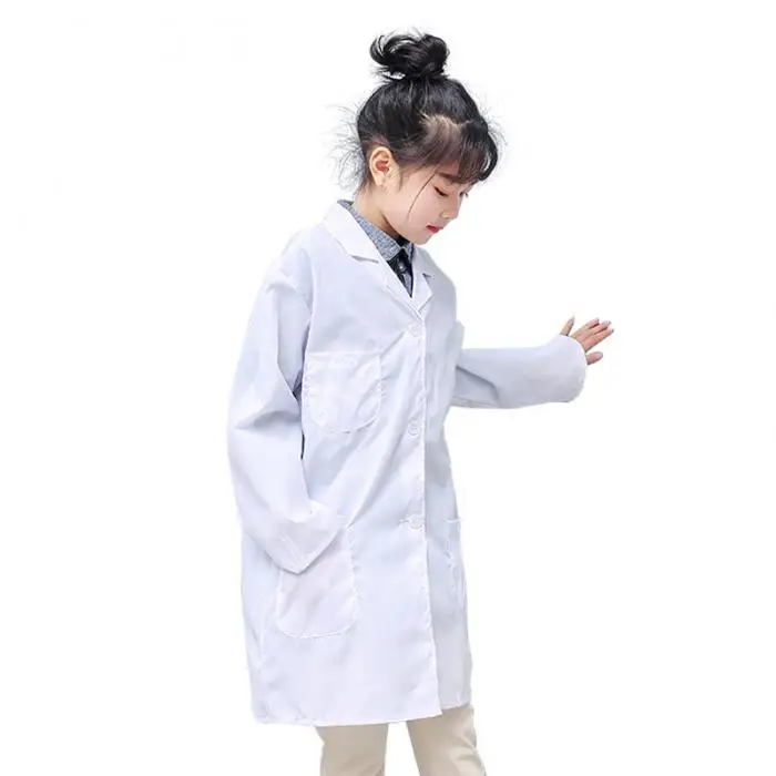 Poly Cotton Toddler Lab Coat for Kids Working Class Children Lab Coat
