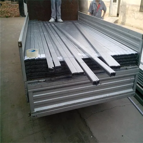 STEEL AND ALUMINUM Film LOCKING PROFILE for Plastic greenhouse