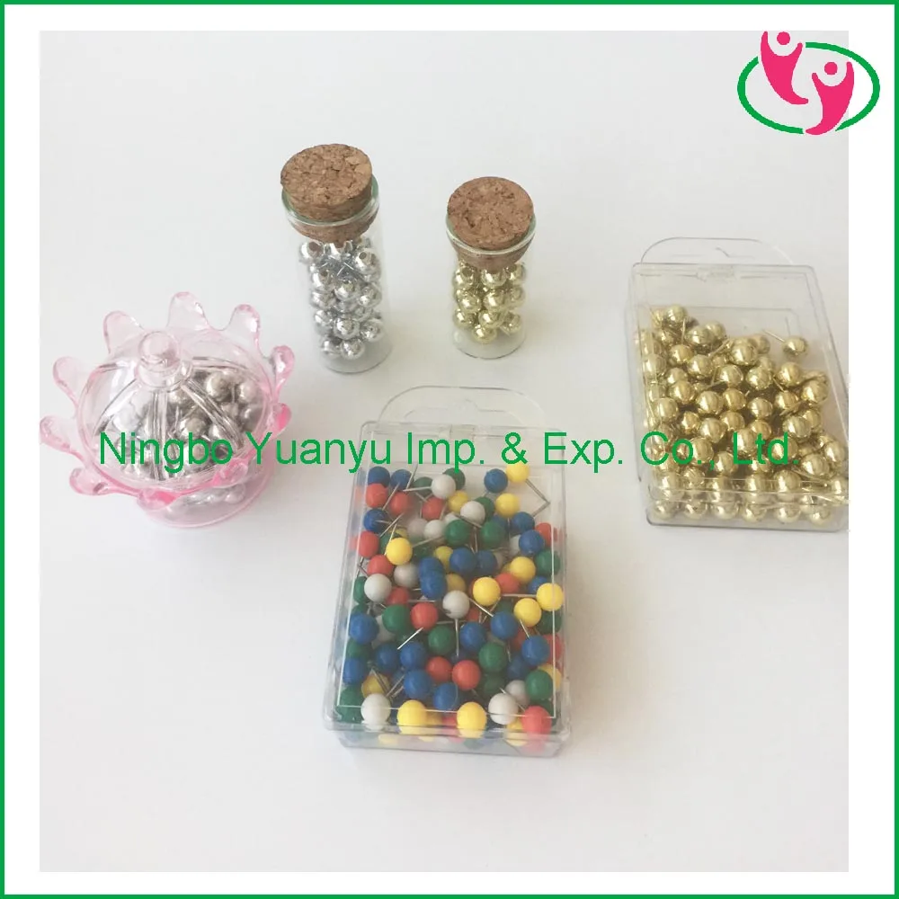 Высокое качество красочные круглые шаровой головкой карта пуш-ап