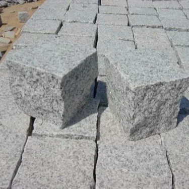 
Cheap granite cube White Grey Granite G603 Granite Cubes G603 Cobble Stone 