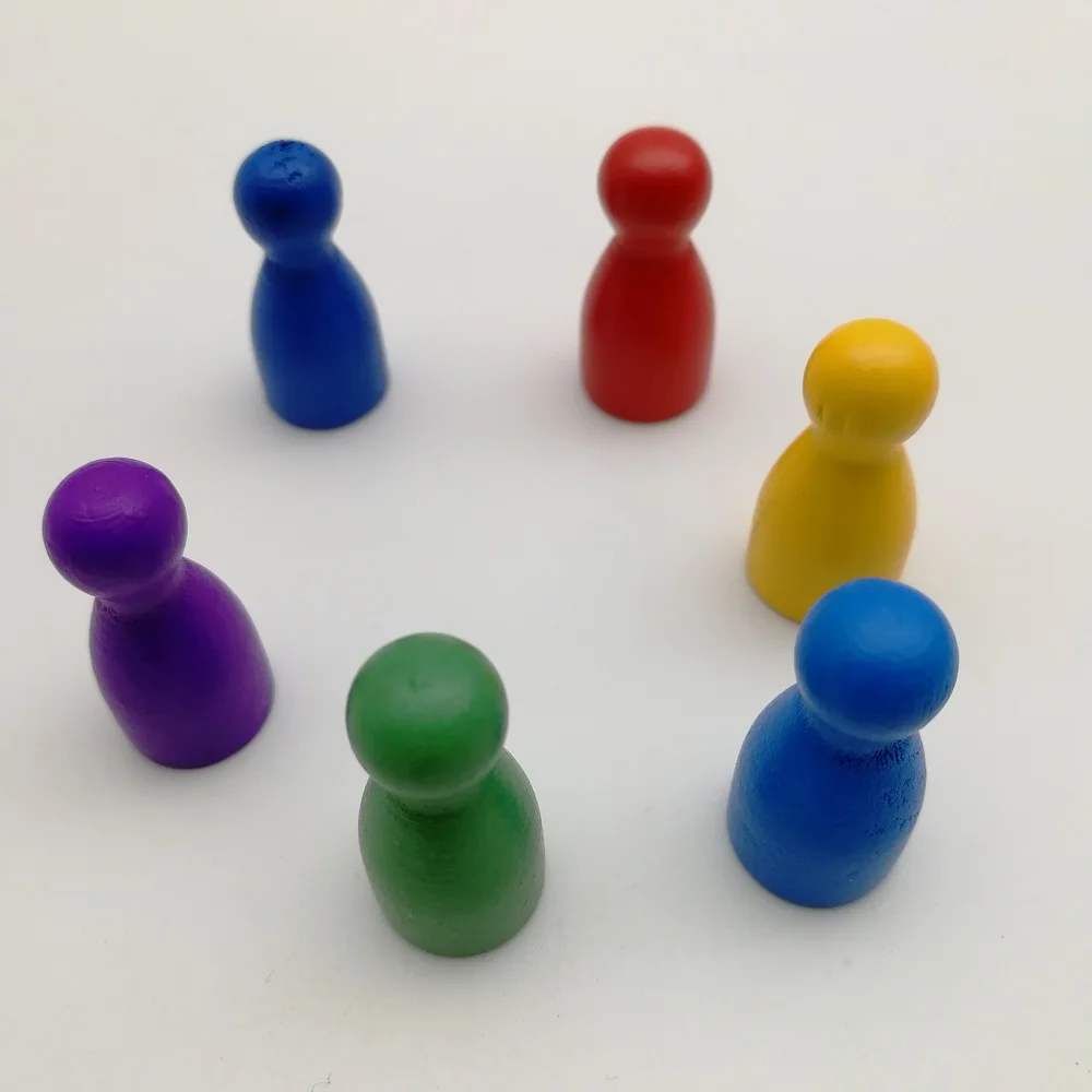 Custom Wooden Pawns Board Game Pawns Pieces