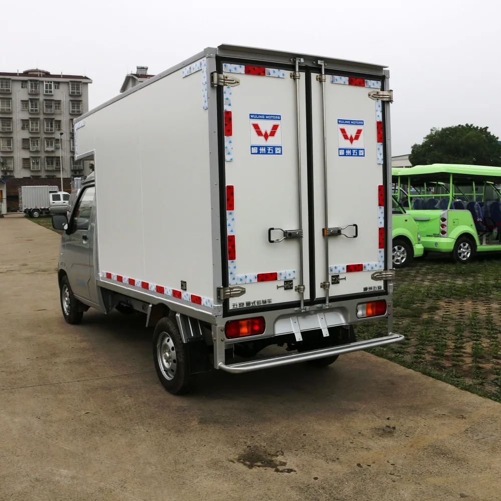 cheap single-cabin double-layer dust proof container china mini van truck